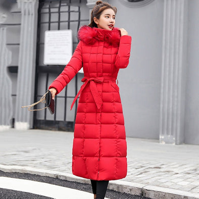 Long Cotton Padded Coat