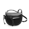 Genuine Leather Bow Shoulder Bag