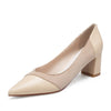 5.7 CM Square Heels Pointed Toe