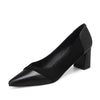 5.7 CM Square Heels Pointed Toe